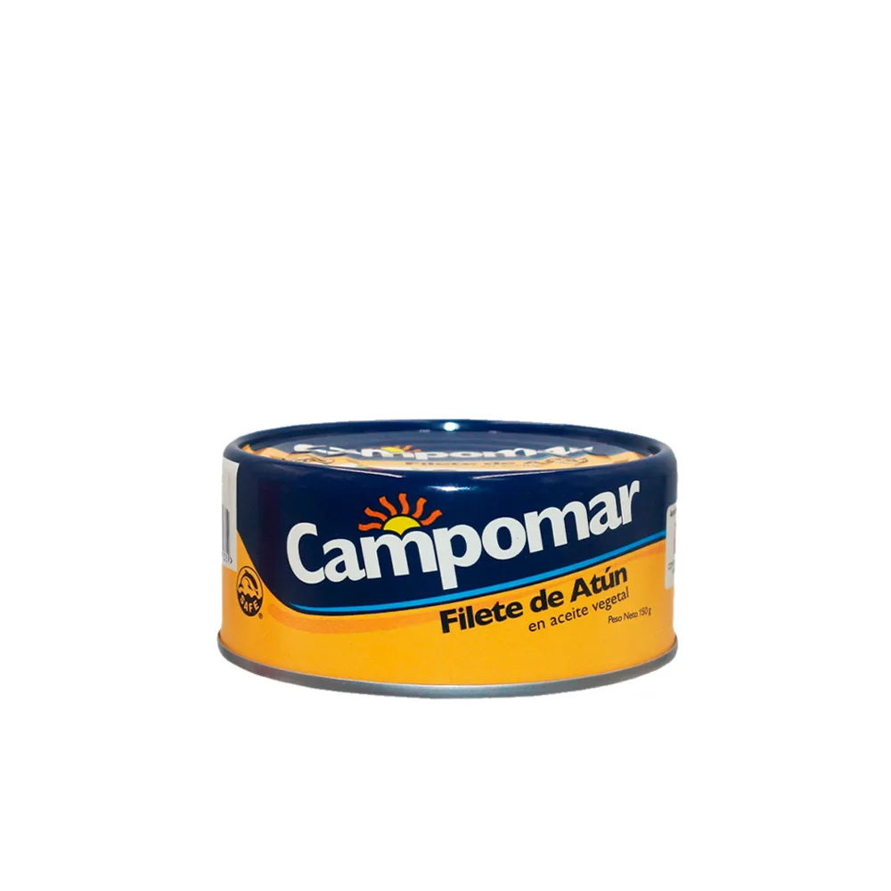 FILETE DE ATUN CAMPOMAR LATA x 150 gr