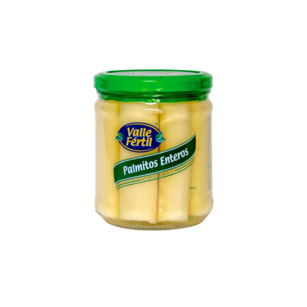 Palmitos Enteros VALLE FERTIL x 450 gr