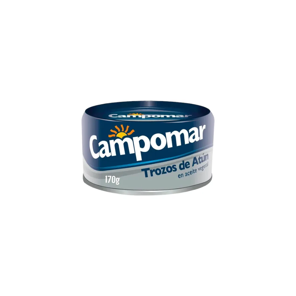 TROZOS DE ATUN CAMPOMAR x 140 gr