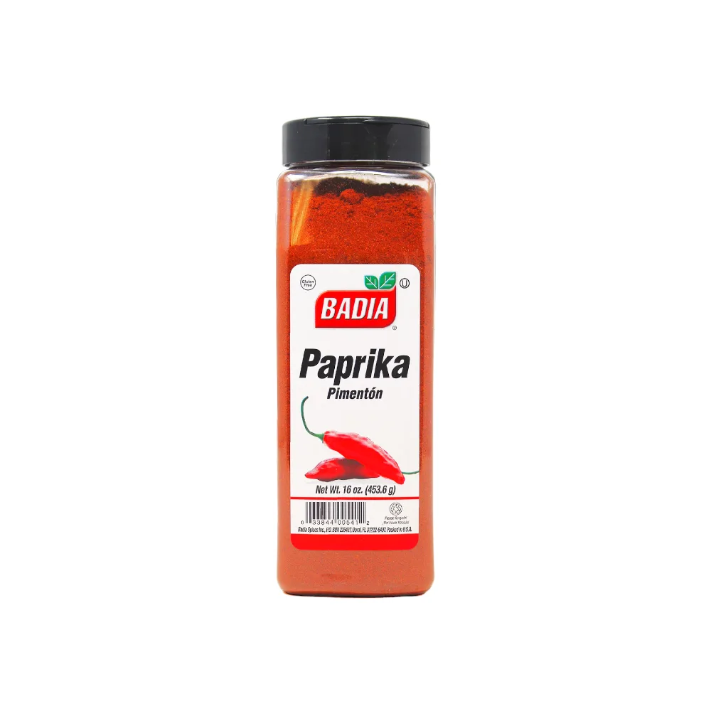 PAPRIKA PIMENTON BADIA X 16 OZ (453, 6 GR)