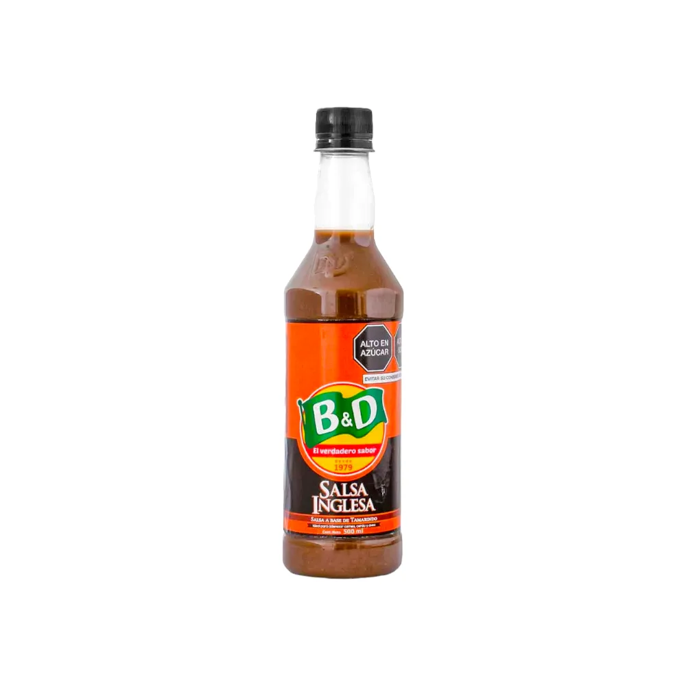 SALSA INGLESA B&D X 500 ML