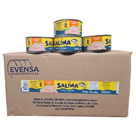 FILETE DE CABALLA SALIMA CAJA 48 UN X 170 GR