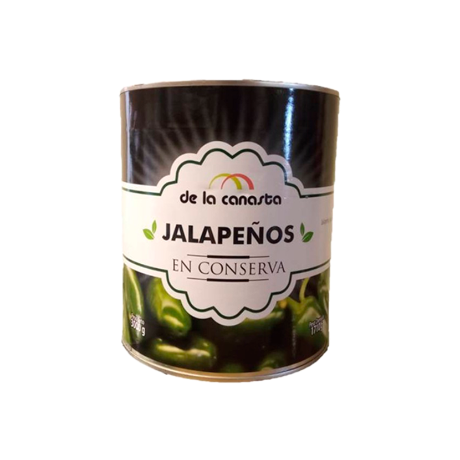 JALAPEÑOS EN RODAJAS DE LA CANASTA X 3000 GR