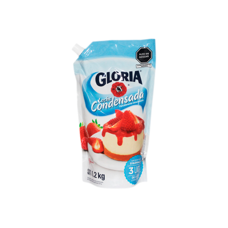LECHE CONDENSADA GLORIA SACHET X 1.2 KG