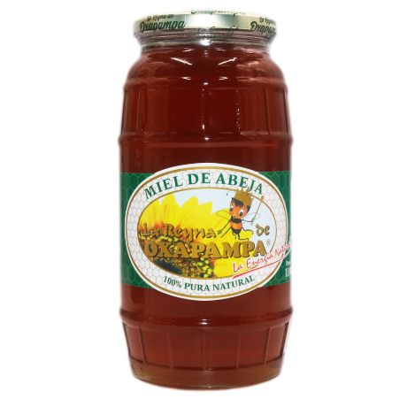 Miel de Abeja LA REYNA OXAPAMPA Frasco x 1100 gr