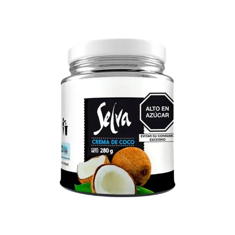 CREMA DE COCO SELVA FRASCO X 280 GR