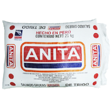 SALVADO DE TRIGO ANITA  X  25 KG