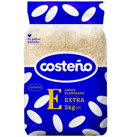 ARROZ COSTEÑO EXTRA GRANEADITO X 5 KG