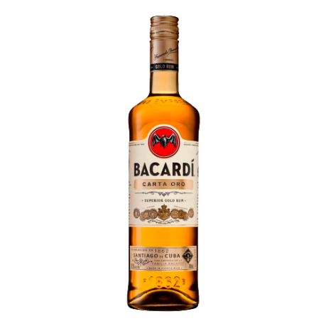 BACARDI CARTA ORO (RUBIO) X 700 ML