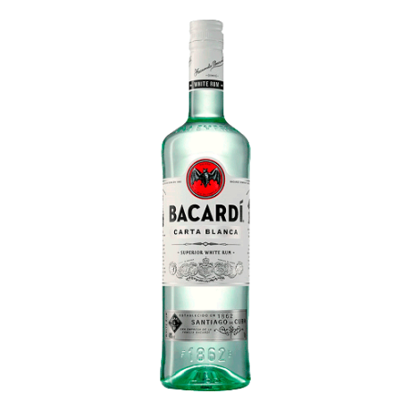 RON BACARDI BLANCO BOTELLA X 700 ML