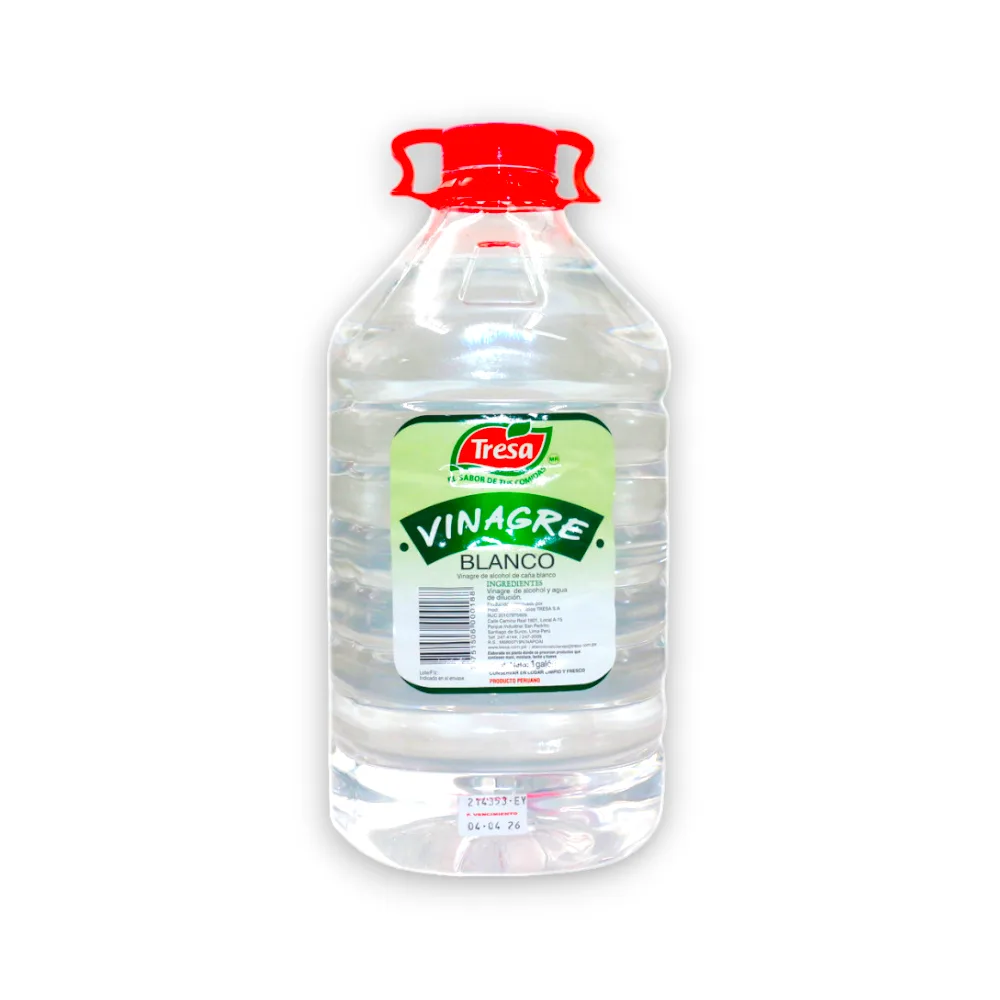 VINAGRE BLANCO TRESA GALON X 3,8 LT