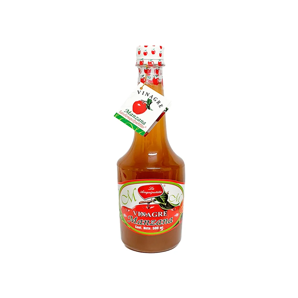 VINAGRE DE MANZANA LA AREQUIPEÑITA X 500 ML