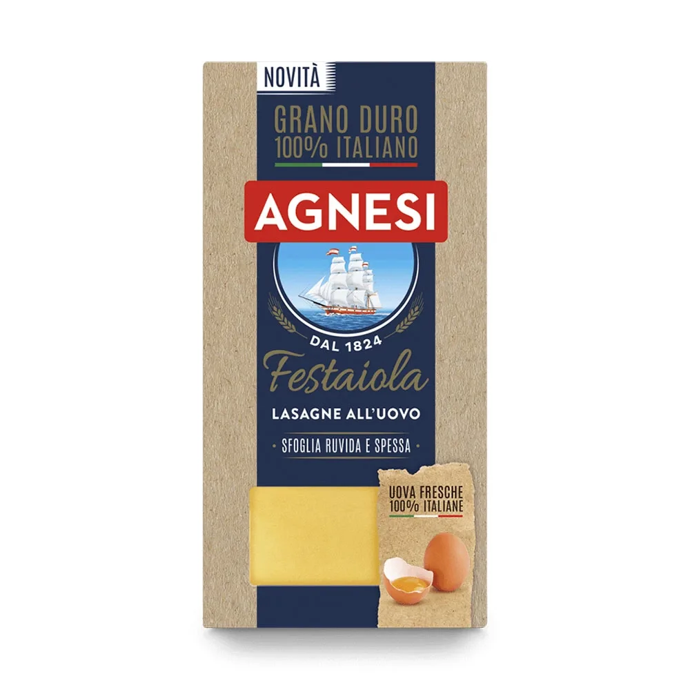 LASAGNA GIALLE AGNESSI 500GR