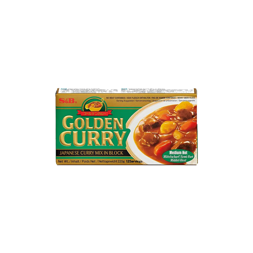 Curry en Pasta S&B Sauce Mix x 220 gr