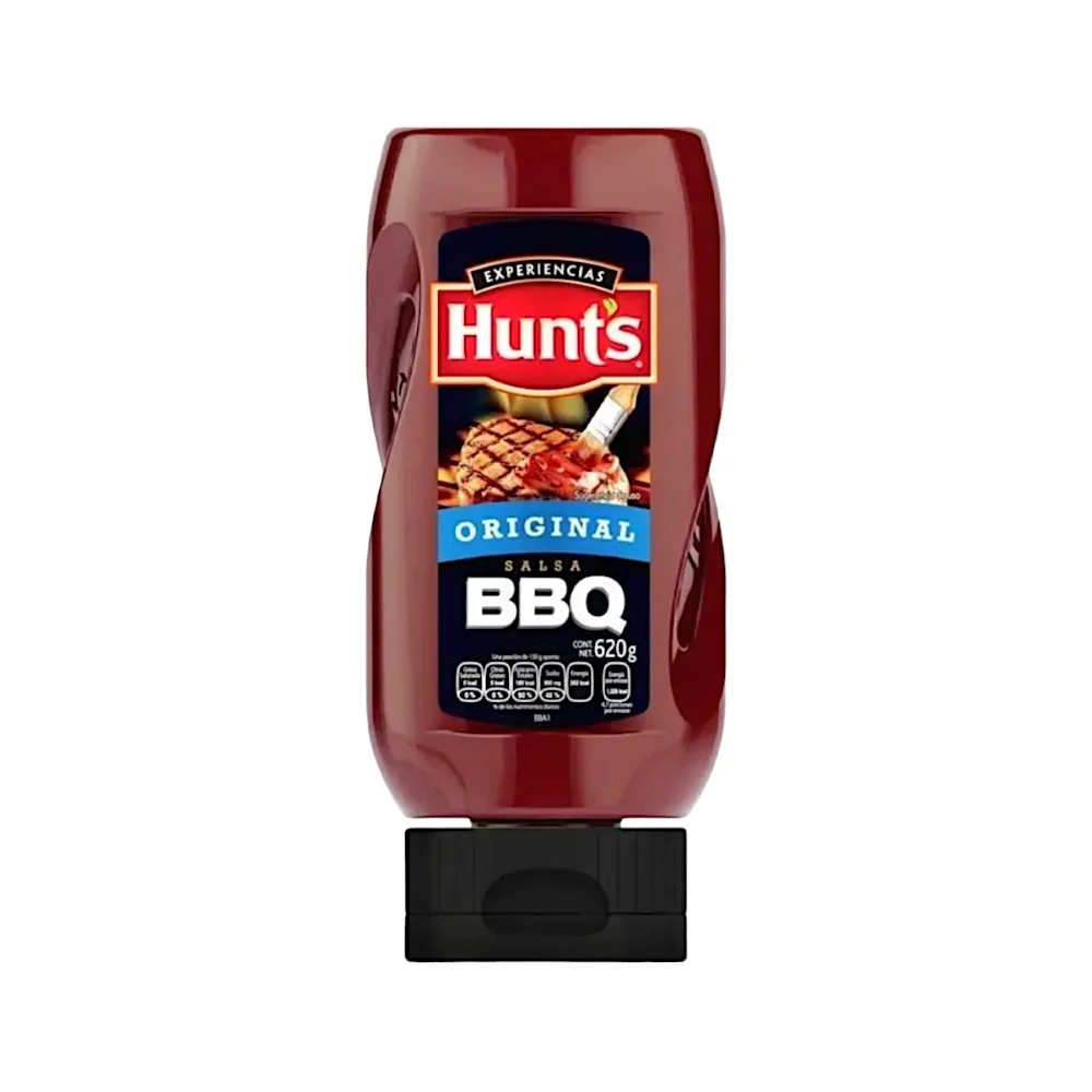 SALSA BBQ HUNTS ORIGINAL X 620 ML