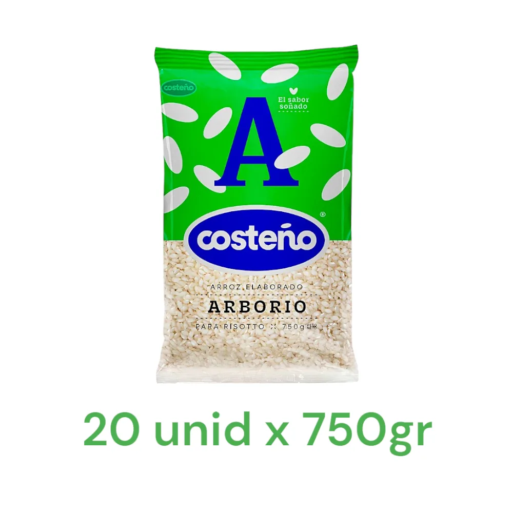 Arroz Arborio COSTEÑO 20 und x 750 gr