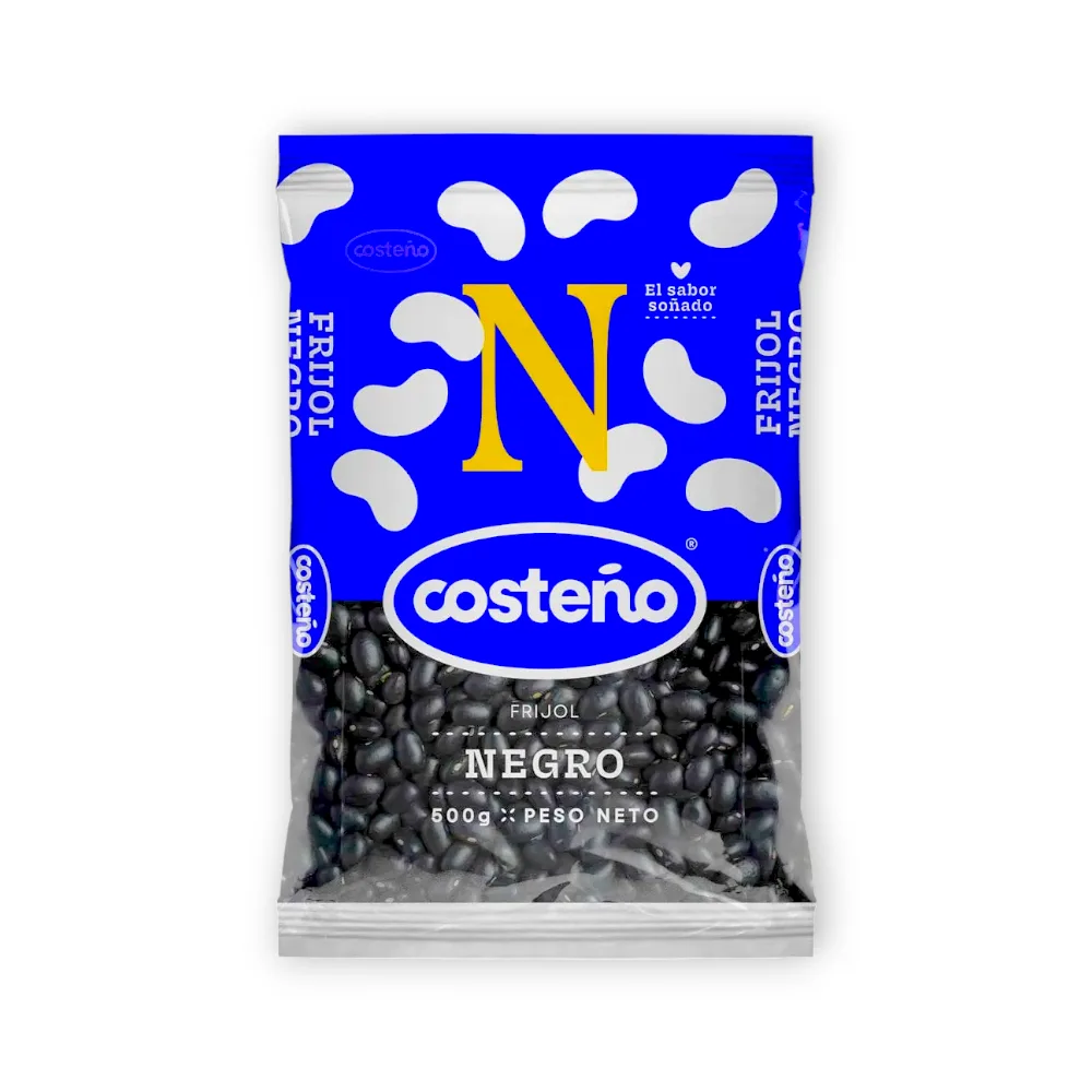 FREJOL NEGRO COSTEÑO X 500 GR