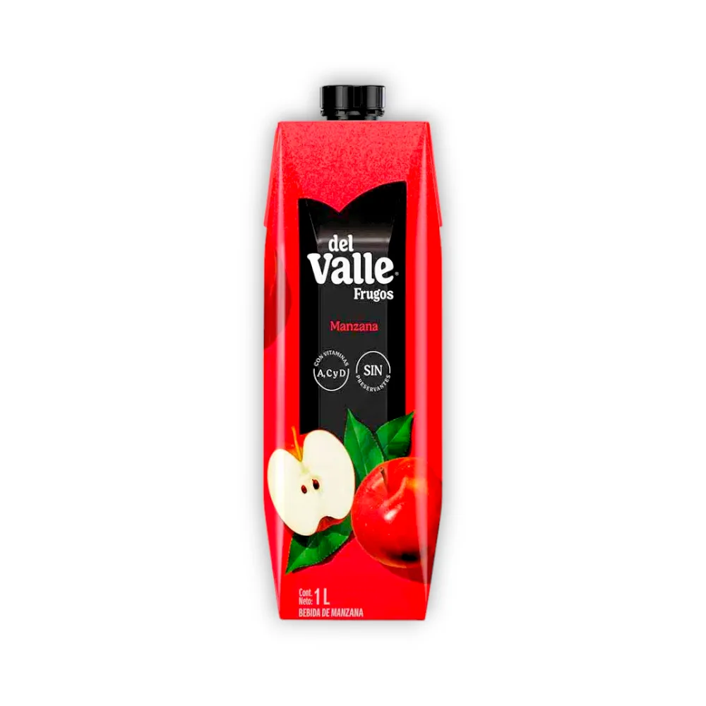 FRUGOS DEL VALLE SABOR A MANZANA X 970 ML
