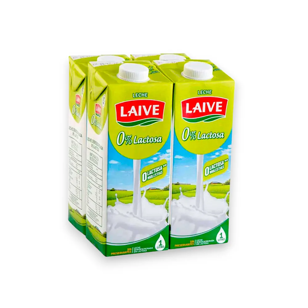 Leche Fresca LAIVE sin Lactosa Caja x 1 Lt