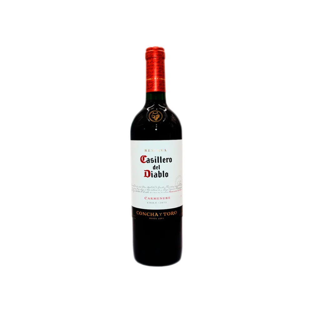 VINO CASILLERO DEL DIABLO CARMENERE X 750 ML