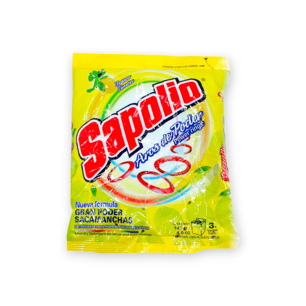 DETERGENTE SAPOLIO LIMON X 140 GR