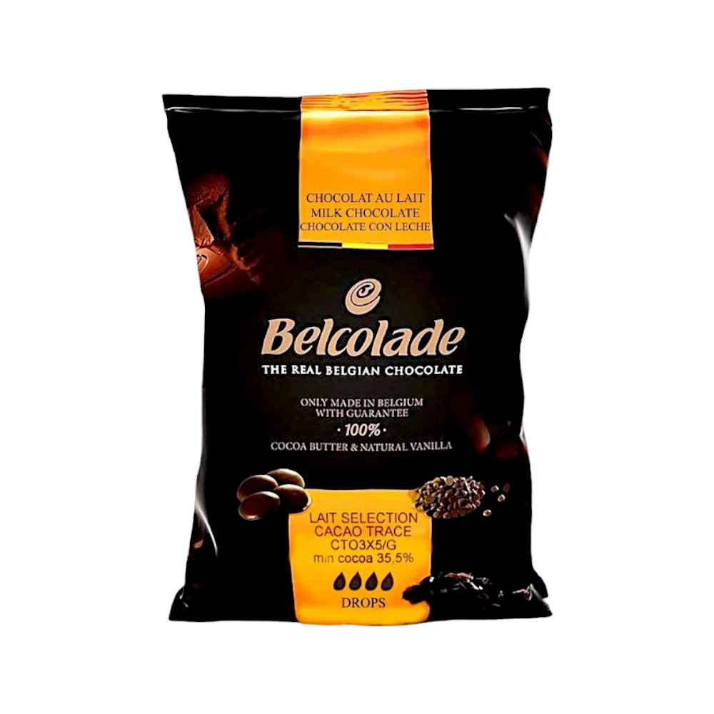Chocolate CON LECHE BELCONOIR SELECTION DROPS x 1 kg
