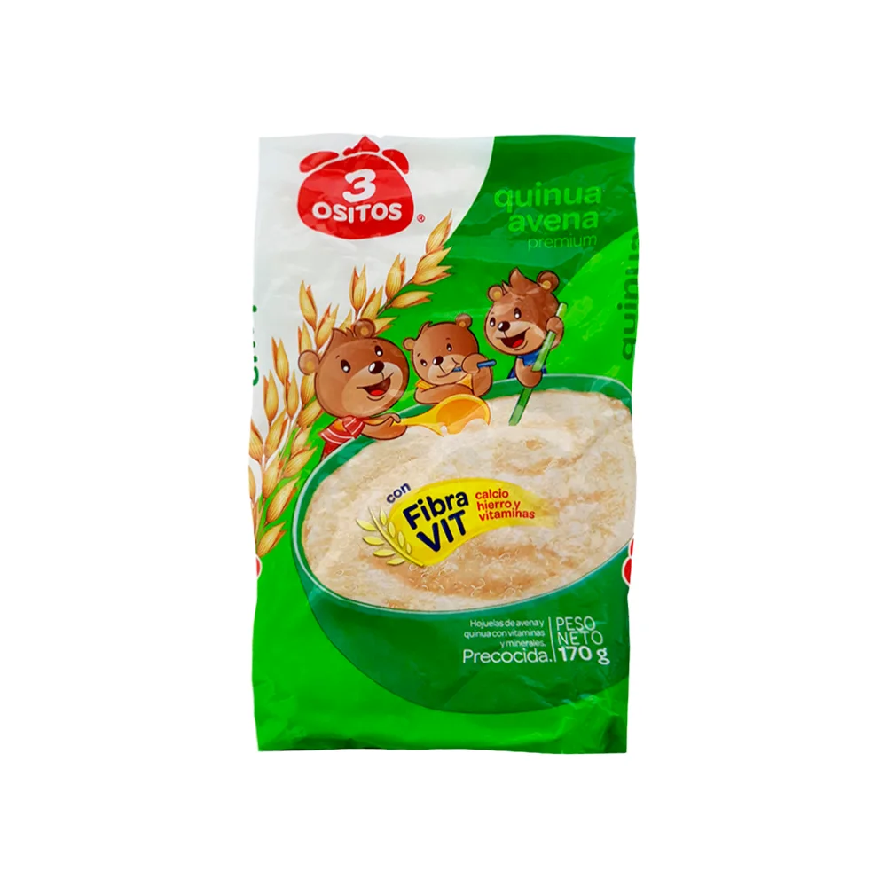 QUINUA AVENA 3 OSITOS X 270 GR