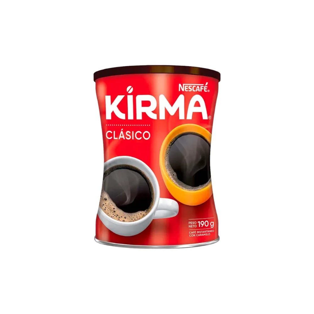 CAFE INSTANTANEO KIRMA LATA X 190 GR