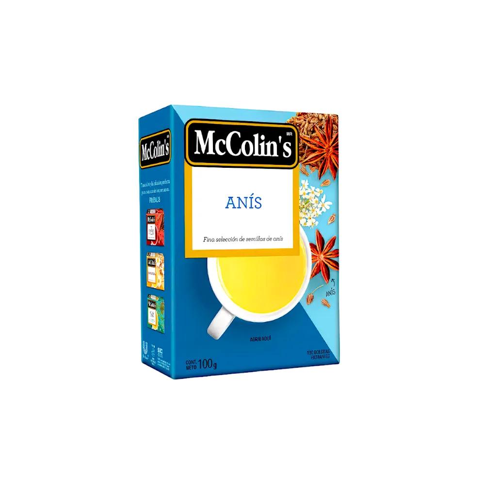 Anis Filtrante MC COLINS x 100 un