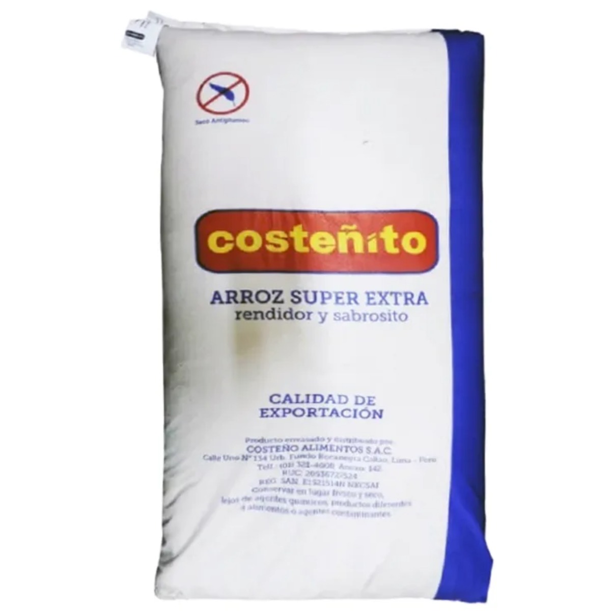 ARROZ COSTEÑO EXTRA X 50 KG