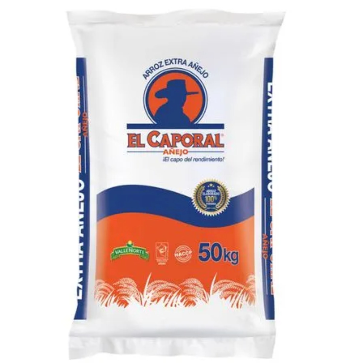 ARROZ EXTRA AÑEJO EL CAPORAL X 50 KG