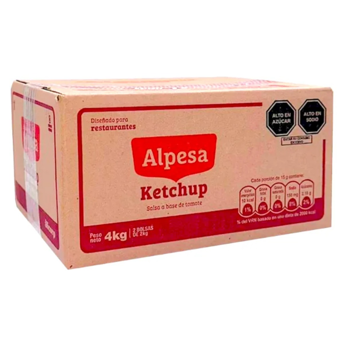 KETCHUP ALPESA CAJA X 4 KG