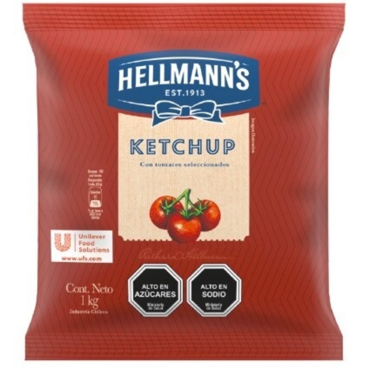 KETCHUP HELLMANN´S BOLSA X 2 KG