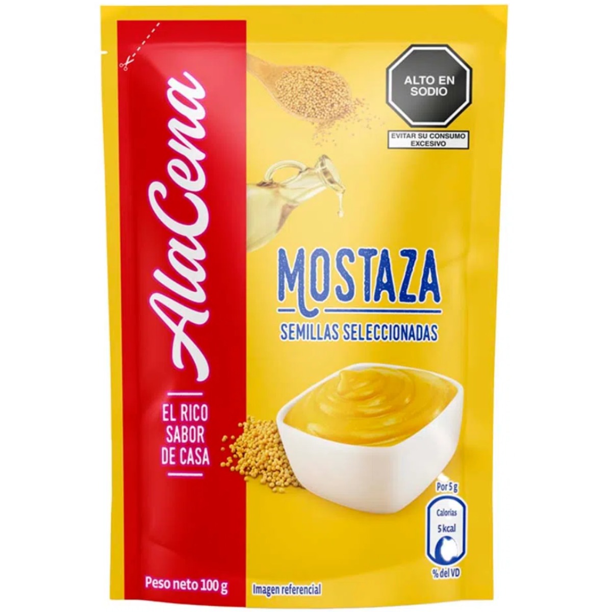 MOSTAZA ALACENA X 100 GR (24UN)