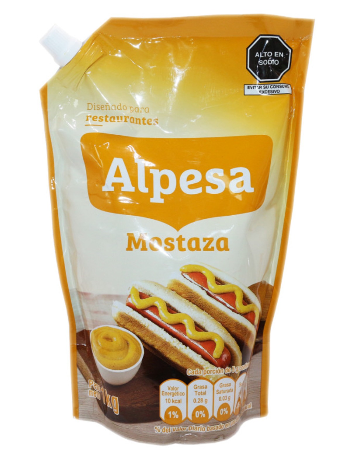 MOSTAZA ALPESA BOLSA X 1 KG