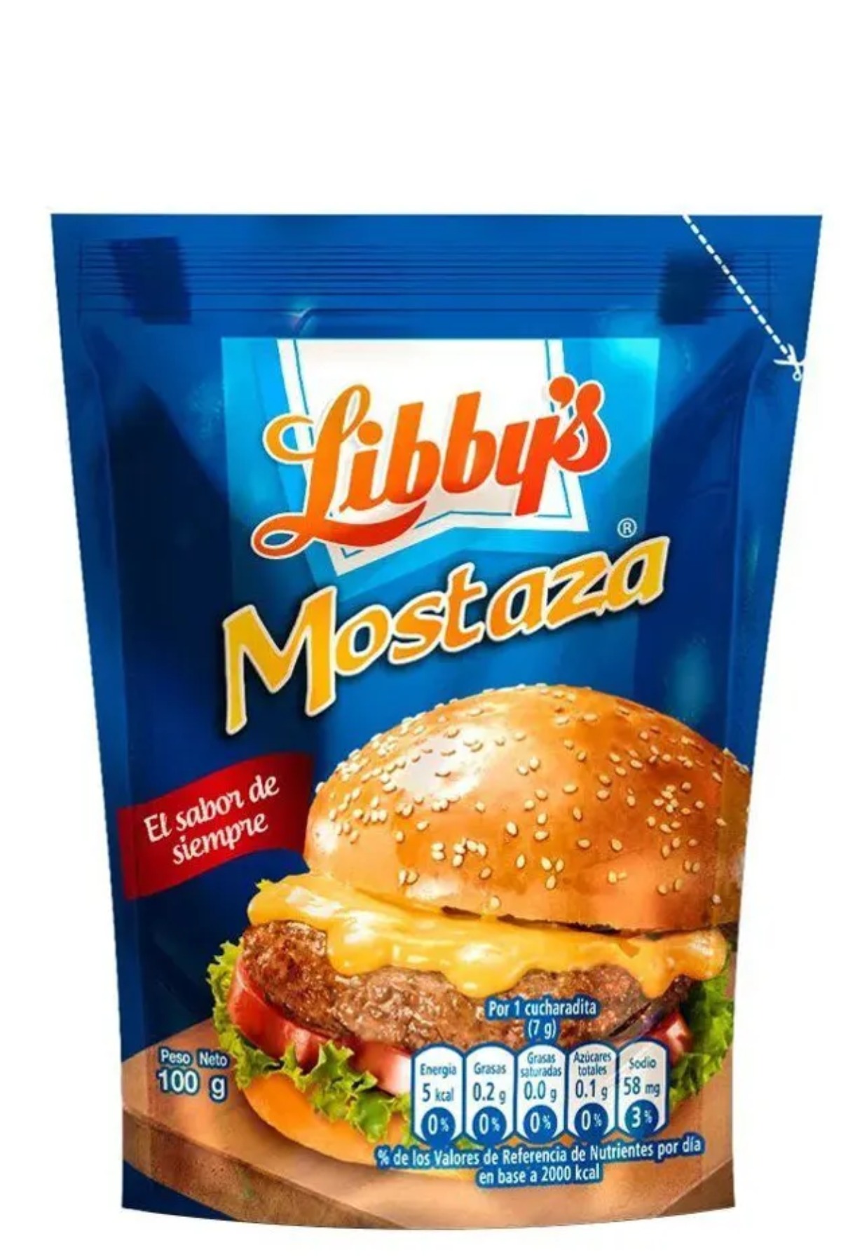 MOSTAZA LIBBYS X 100GR SACHETS