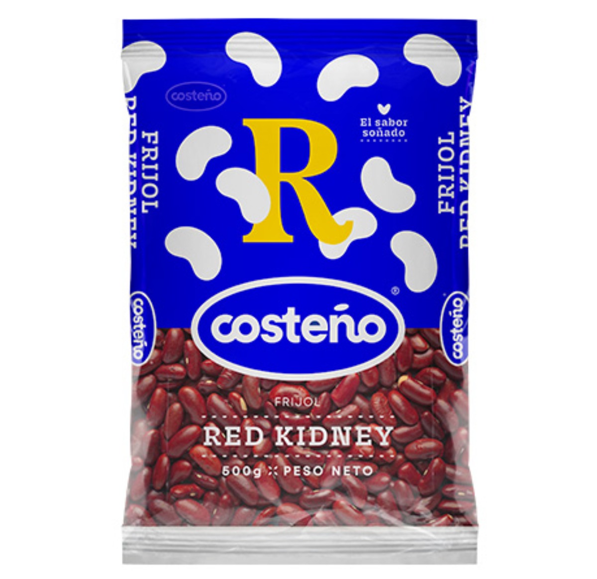 FREJOL RED KIDNEY COSTEÑO X 500 GR
