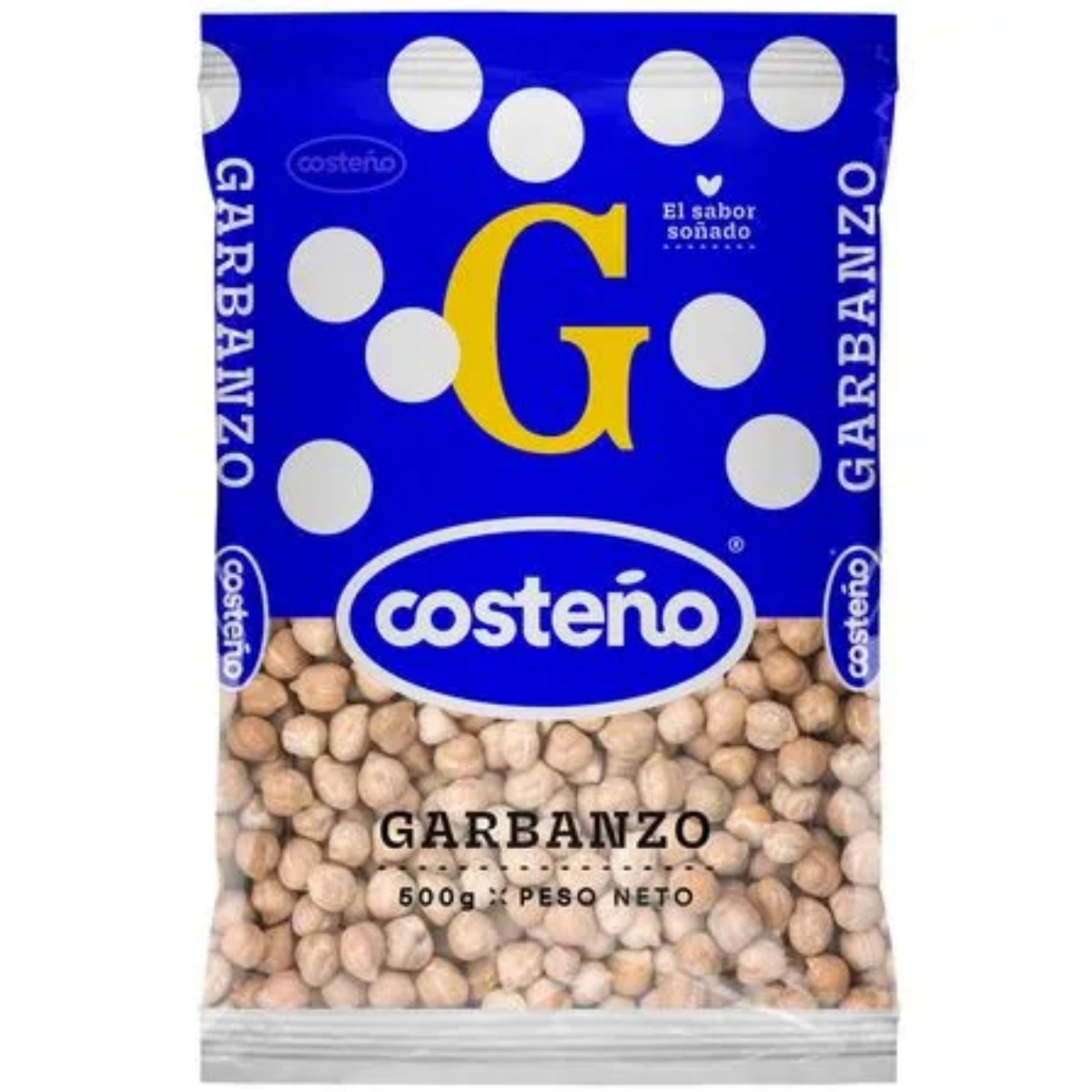 GARBANZO COSTEÑO X 500 GR