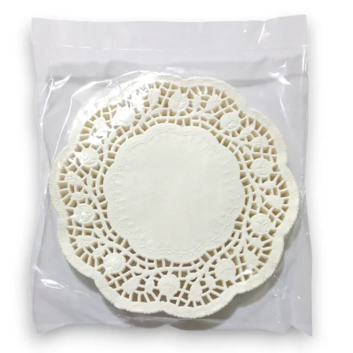BASE BLANCA PARA TORTA 15 CM PLASTIFICADO X 50 UN