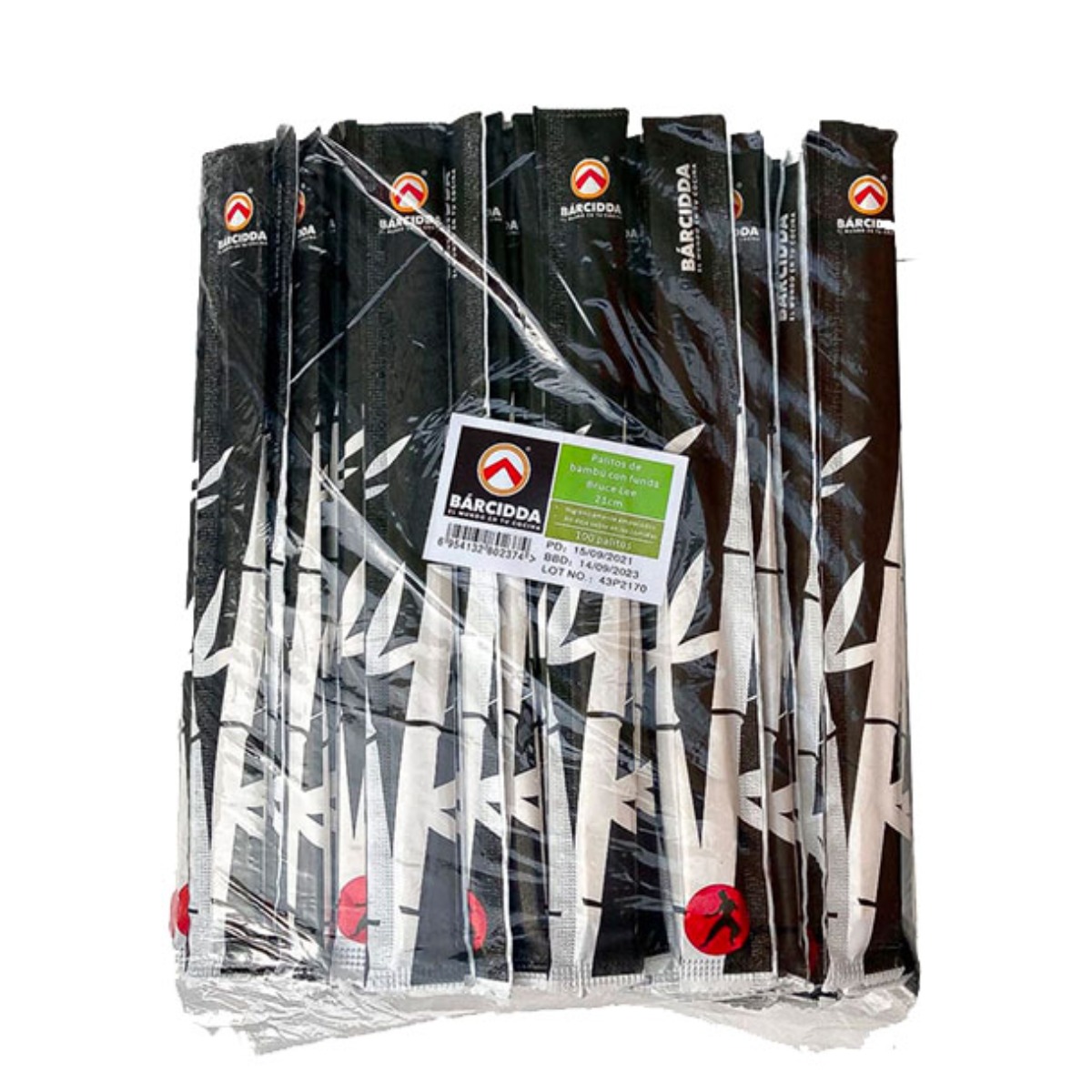 PALITOS BAMBU BARCIDDA BRUCE LEE (FUNDA NEGRA) X 1000 UND