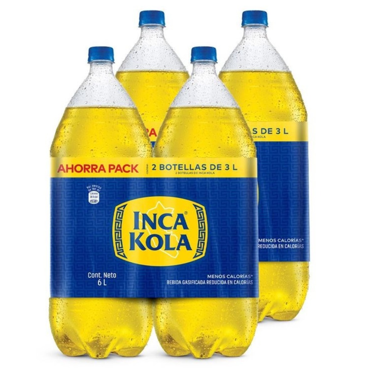 GASEOSA INCA KOLA BOTELLA 4 X 3 LT