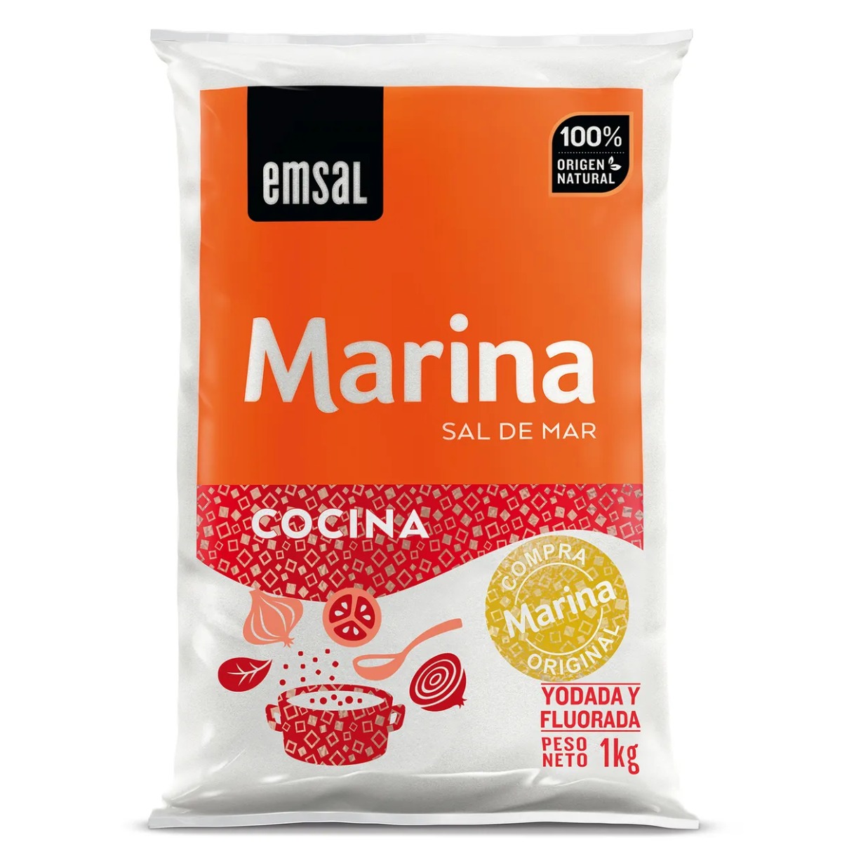 SAL DE COCINA MARINA 25  X 1 KG