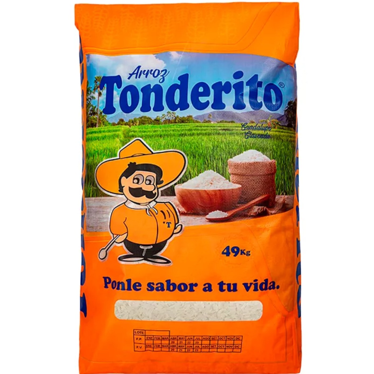 ARROZ AÑEJO NIR TONDERITO X 49 KG