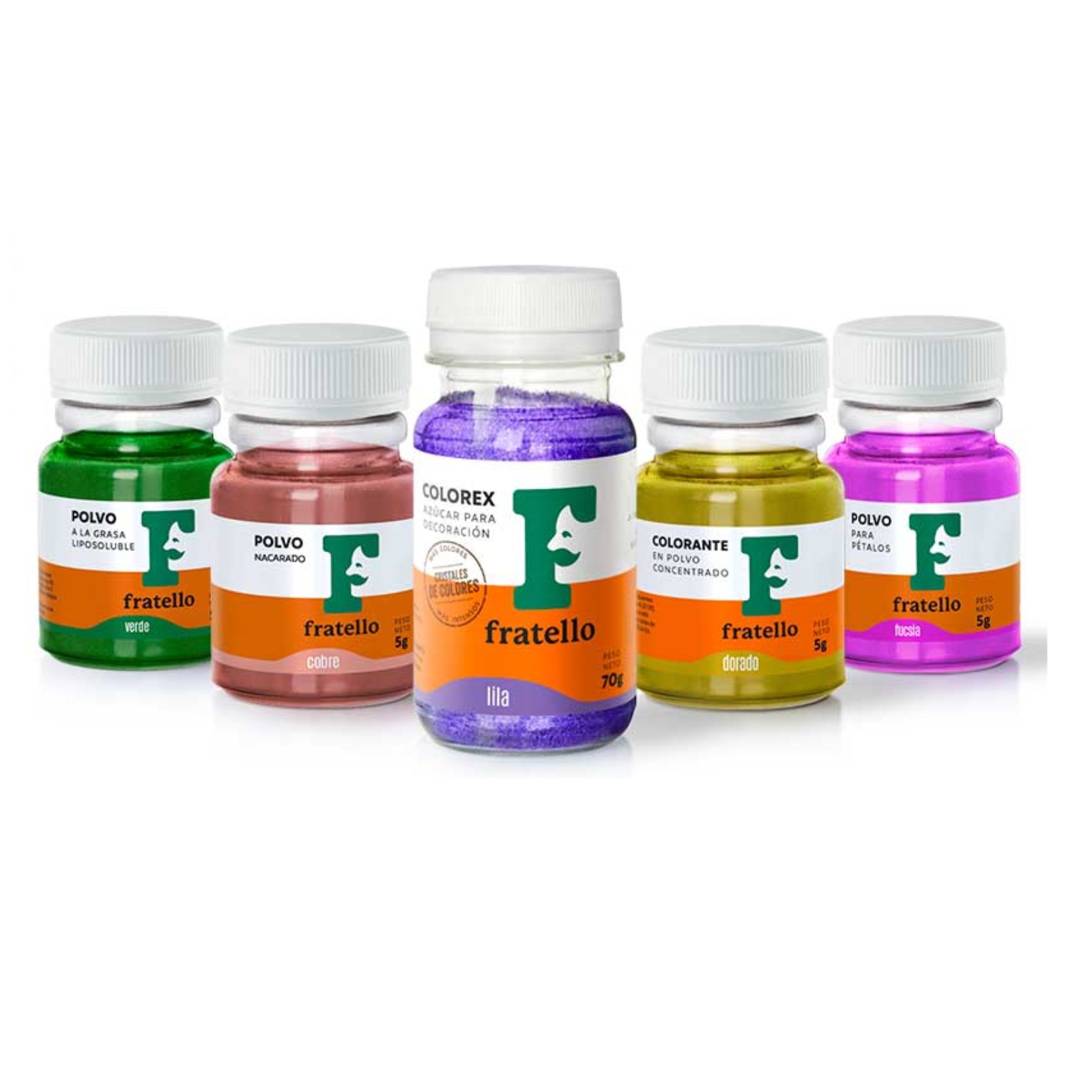 COLORANTES EN GEL FRATELLO  (TODOS LOS COLORES)