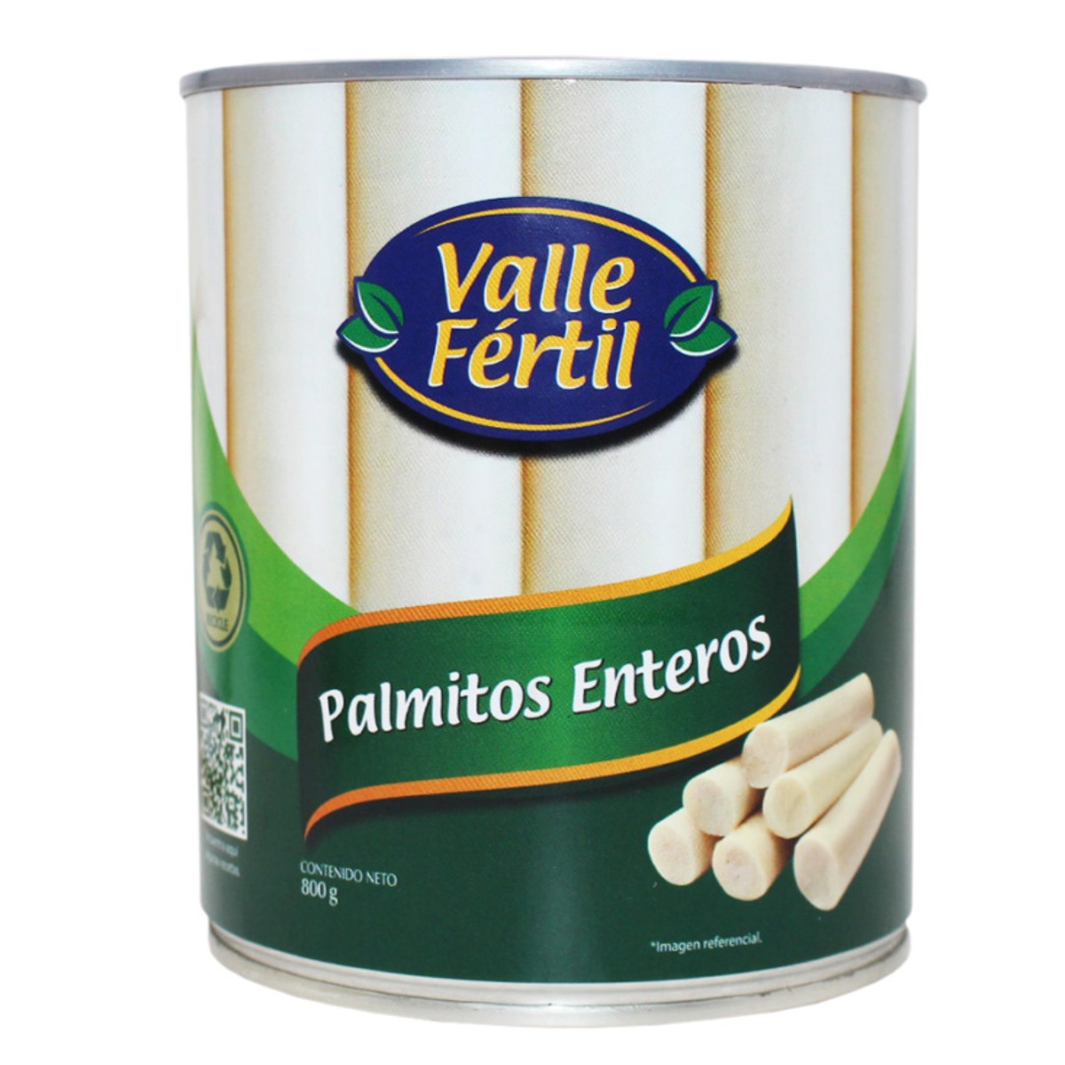 PALMITOS ENTEROS VALLE FERTIL LATA X 800 GR