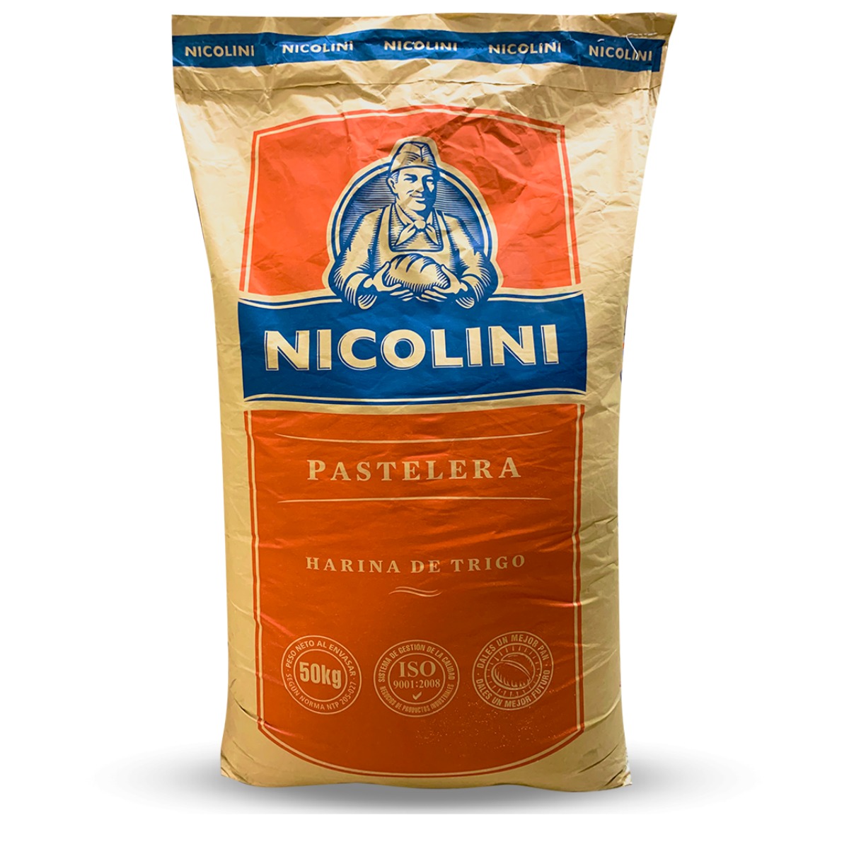HARINA DE TRIGO NICOLINI PASTELERA COMERCIAL X 50 KG