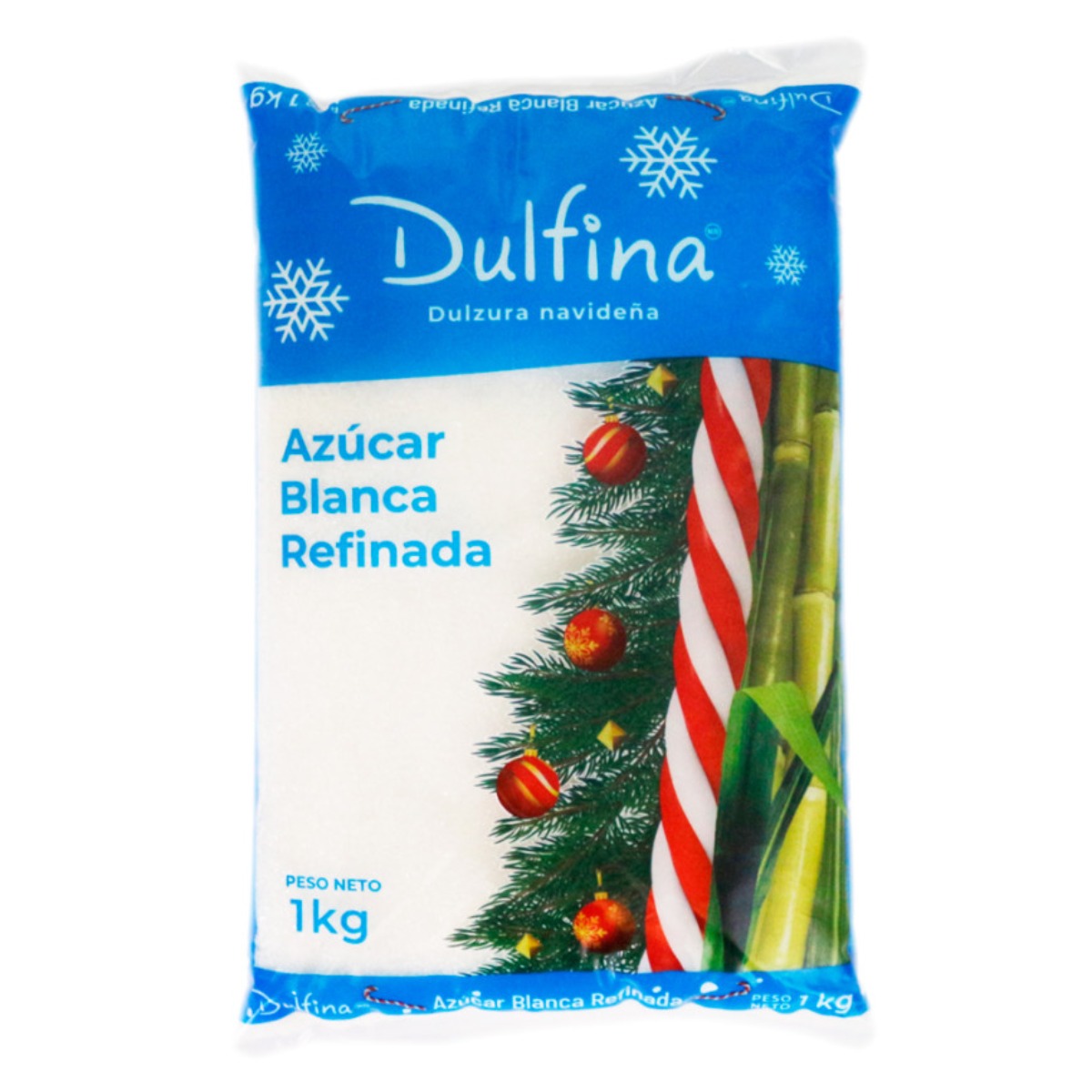 AZUCAR BLANCA REFINADA DULFINA X 1 KG