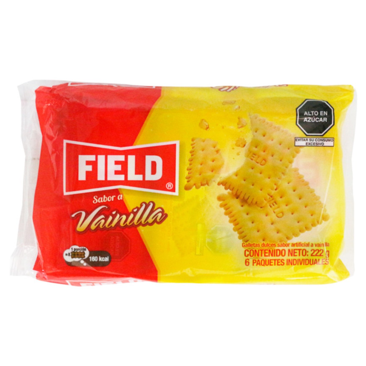 GALLETA VAINILLA FIELD X SIXPACK