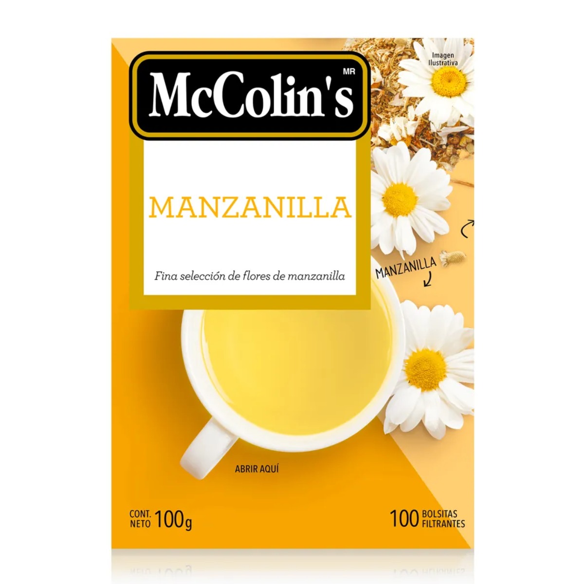 MANZANILLA MAC COLINS CAJA X 100 UND