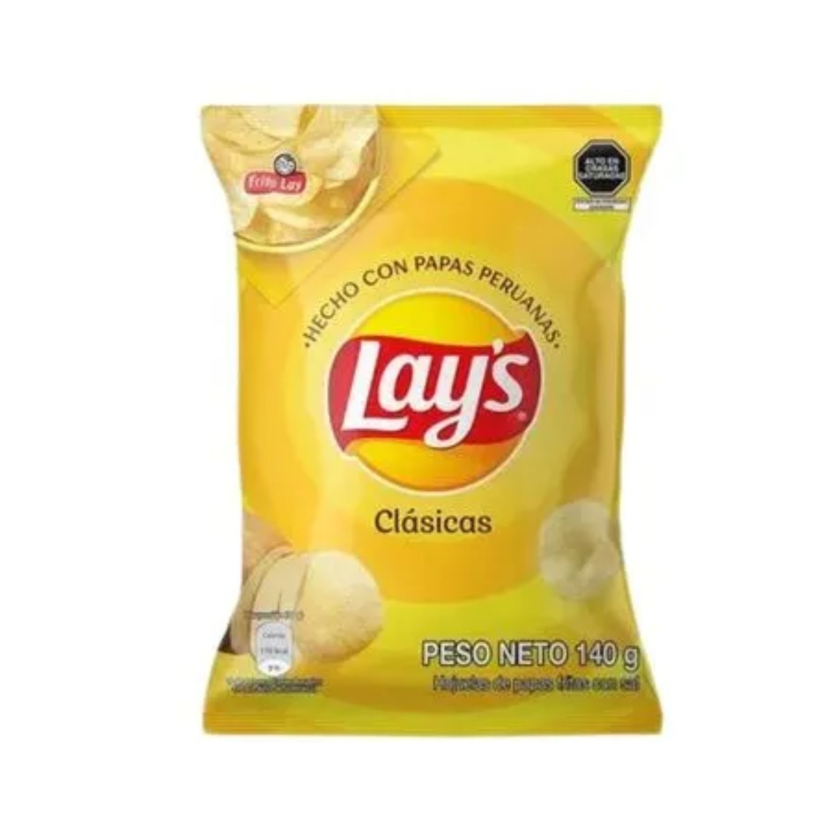 PAPAS LAYS X 140 GR